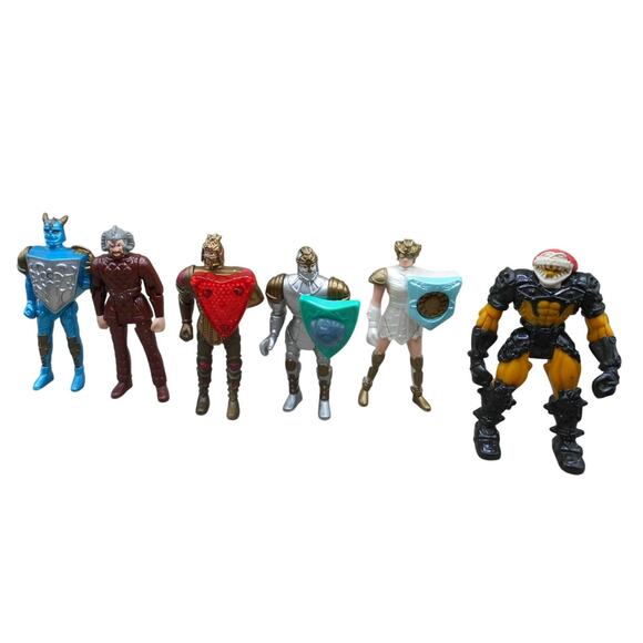 McDonald's 1999 Mystic Knights of Tir Na Nog Lot of 6 Action Figures Vintage - Picture 1 of 8
